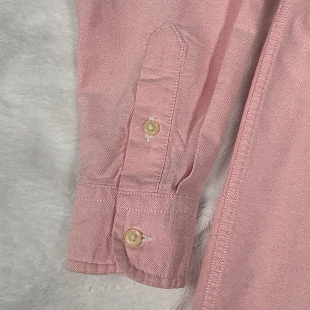 Polo Ralph Lauren Boy's Cotton Oxford Shirt Pink Size 7 Pony Preppy Classic - Picture 5 of 9